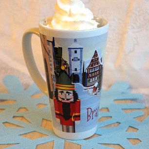 Christmas Nutcracker Personalisiert Name Red Milchtasse