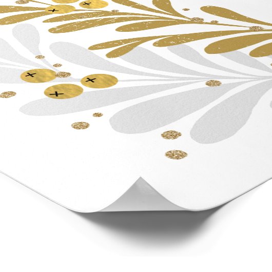 Christmas Nutcracker Poster (Ecke)