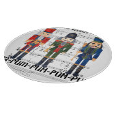 Christmas Nutcracker Schneidebrett (Ecke)