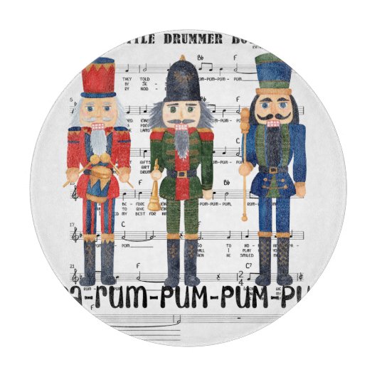 Christmas Nutcracker Schneidebrett (Vorderseite)