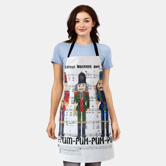 Christmas Nutcracker Schürze (Getragen)