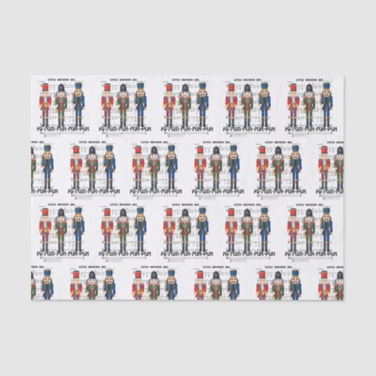 Christmas Nutcracker Seidenpapier (Vorderseite)
