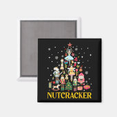 Christmas Nutcracker Squad Ballet Dance Women Kid Magnet (Vorderseite/Rückseite)
