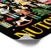 Christmas Nutcracker Squad Ballet Dance Women Kid Poster (Ecke)