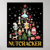 Christmas Nutcracker Squad Ballet Dance Women Kid Poster (Vorne)