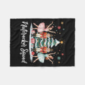 Christmas Nutcracker Squad Ballet Dance Women Kids Fleecedecke (Vorderseite (Horizontal))