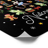 Christmas Nutcracker Squad Ballet Dance Women Kids Poster (Ecke)