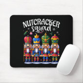 Christmas Nutcracker Squad Pajama Winter Holiday T Mousepad (Mit Mouse)