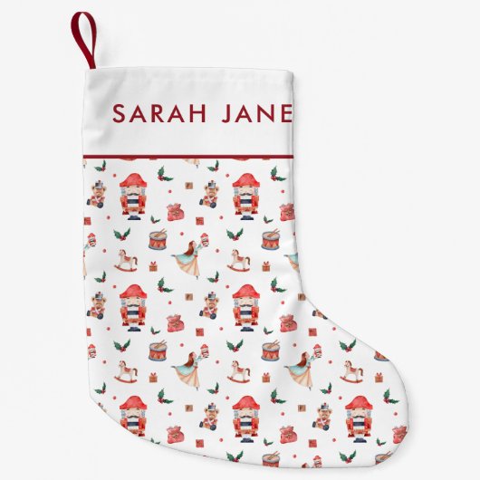 Christmas Nutcracker-Strumpf Kleiner Weihnachtsstrumpf (Vorderseite)