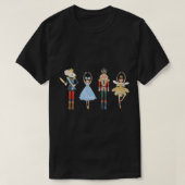 Christmas Nutcracker Sugar Plum Fairy Christmas Sw T-Shirt (Design vorne)