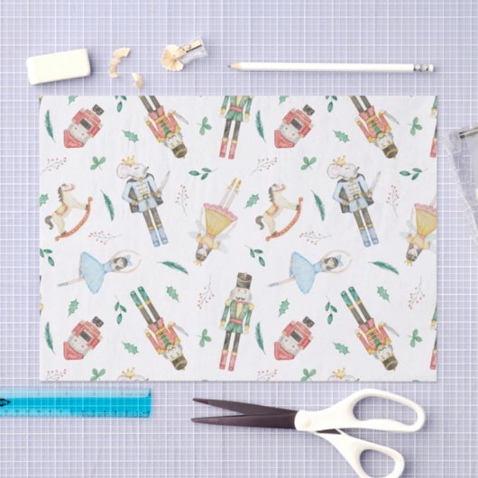 Christmas Nutcracker Suite Packpapier Seidenpapier (Handwerk)