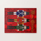 Christmas Nutcracker Trio-Jigsaw-Puzzle Puzzle (Horizontal)