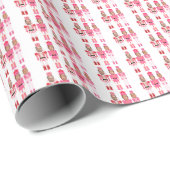 Christmas Nutcracker Trump Kennedy Musk Geschenkpapier (Rolleneckpunkt)