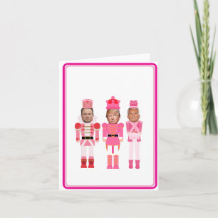 Christmas Nutcracker Trump Kennedy Musk Karte