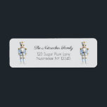 Christmas Nutcracker Wasserfarbe Rücksendeadresse<br><div class="desc">Diese modernen und eleganten Nutcracker Rücksendeadressen-Aufkleber sind perfekt für alle Portobedürfnisse. Sie können dieses Design personalisieren,  indem Sie auf "Diese Vorlage personalisieren" klicken oder wenn Sie den Schriftart,  die Hintergrundfarben ändern oder die Designelemente anders anordnen möchten,  klicken Sie auf "Bearbeiten mit dem Entwurfswerkzeug".</div>