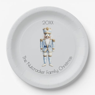 Christmas Nutcracker Watercolor Pappteller