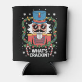 Christmas Nutcracker Whats Crackin Funny Xmas Dosenkühler (Vorderseite)