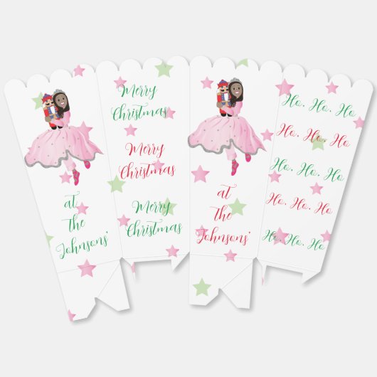 Christmas NutcrackerDk Brown Gefälligkeitsboxen Geschenkschachtel (Ungeklappt)