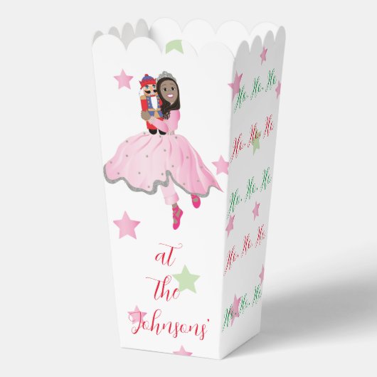 Christmas NutcrackerDk Brown Gefälligkeitsboxen Geschenkschachtel (Vorderseite)