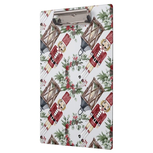 Christmas nutcrackers and lanterns klemmbrett (Links)