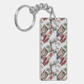 Christmas nutcrackers and lanterns schlüsselanhänger (Vorderseite links)