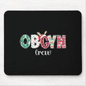 Christmas Obgyn Crew Obstetrics Ob Gyn Group Team Mousepad (Vorne)