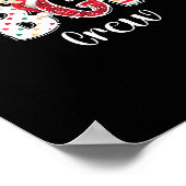 Christmas Obgyn Crew Obstetrics Ob Gyn Group Team Poster (Ecke)