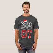 Christmas Occupational Therapy crew Santas T-Shirt (Vorne ganz)