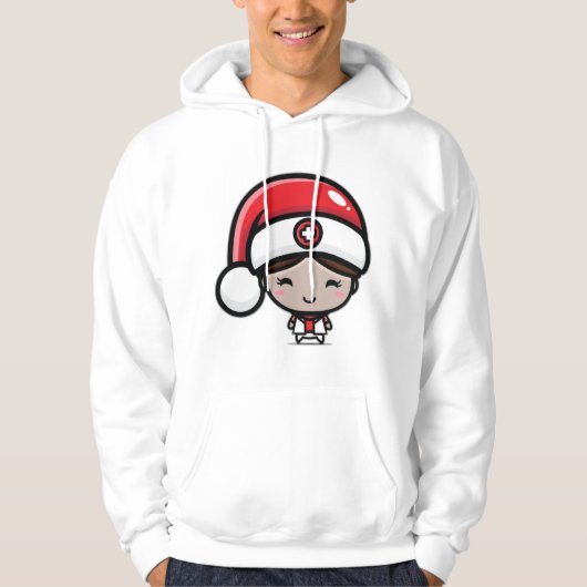 Christmas Ohrfeigen für Nurses Hoodie (Vorderseite)
