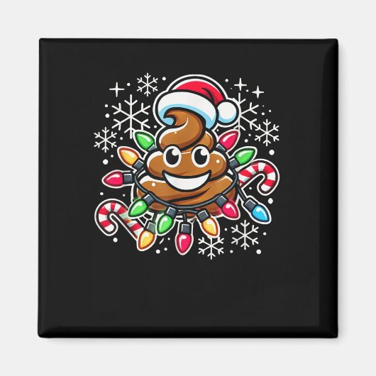 Christmas Ojamas Pajama Pajama Op O Emoticon Vinta Magnet (Vorne)
