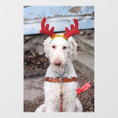 Christmas Ollie Fensteraufkleber (Blatt)