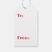 Christmas Ollie Geschenkanhänger (Rückseite)