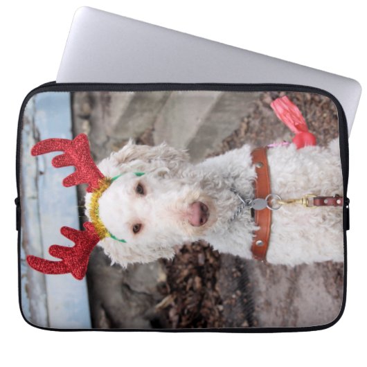 Christmas Ollie Laptopschutzhülle (Vorderseite)