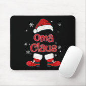 Christmas Oma Claus Grandmother Aunt Mother Daught Mousepad (Mit Mouse)