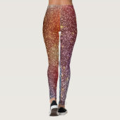 Christmas Ombre Glitzer Dazzling Leggings (Rückseite)