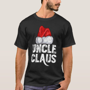 Christmas Onkel Claus Weihnachtsmannmütze Xmas Mat T-Shirt