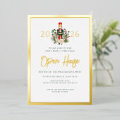 Christmas Open House Nutcracker Skript Folieneinladung (Stehend vorne)