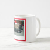 Christmas Orange Tabby Kitten Kaffeetasse (VorderseiteRechts)