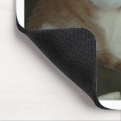 Christmas Orange Tabby Mousepad (Ecke)