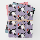 Christmas Orca Killer Whale Geschenkpapier Set (Beispiel)