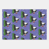 Christmas Orca Killer Whale  Geschenkpapier Set (Vorderseite 2)
