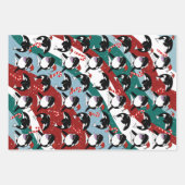 Christmas Orca Killer Whale Geschenkpapier Set (Vorderseite)