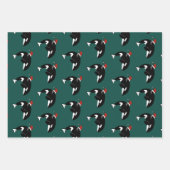 Christmas Orca Killer Whale Geschenkpapier Set (Vorderseite 3)