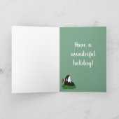 Christmas Orca Killer Whale Karte (Innenseite)