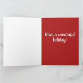 Christmas Orca Killer Whale Karte (Innenseite)