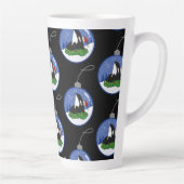 Christmas Orca Killer Whale Milchtasse (Rechts)