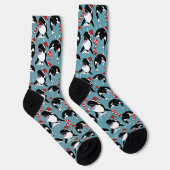 Christmas Orca Killer Whale Socken (Rechts)