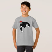 Christmas Orca Killer Whale T-Shirt (Vorne ganz)