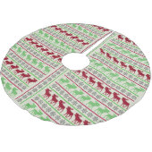 CHRISTMAS ORNAMENS REINDEER POLYESTER WEIHNACHTSBAUMDECKE (Schrägansicht)