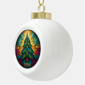 Christmas Ornament 2025 Faux Stained Glass Eff. 1 (Rechts)